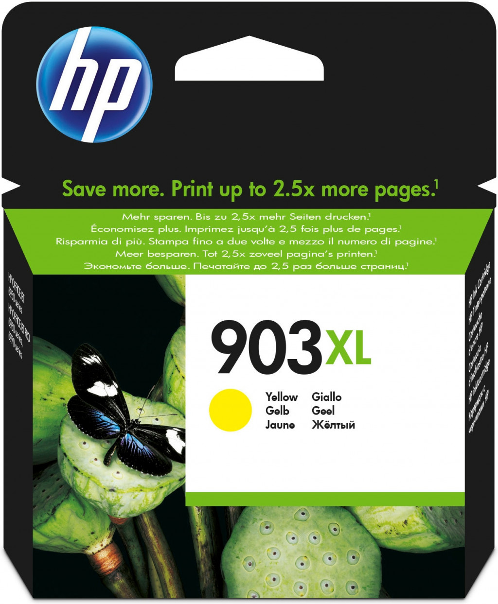 Ink Cartridge HP No.903XL (T6M11AE) YL 825pages OEM