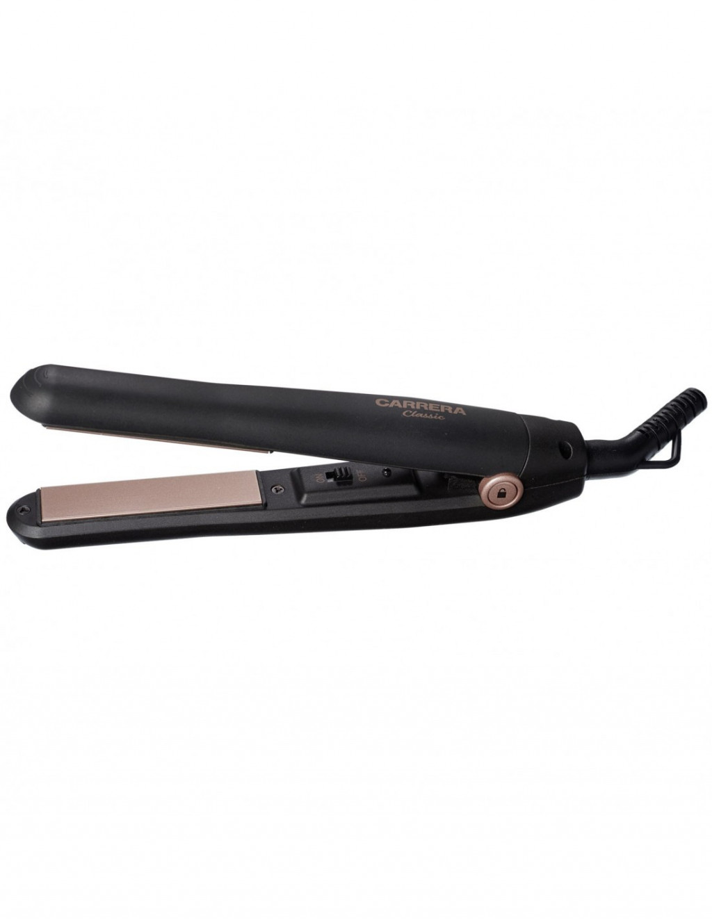 Carrera Mini Hair Straightener Classic Art. 20261111 Ceramic heating system, Temperature (max) 200 °C, 25 W, Black/Pink