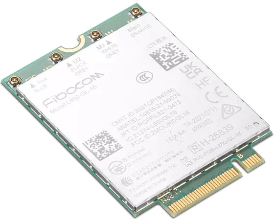 Lenovo 4XC1K04678 võrgukaart Sisemine WWAN 1000 Mbit/s