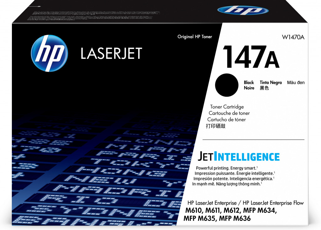 Laser Cartridge HP No.147A (W1470A) BK 10.500psl OEM
