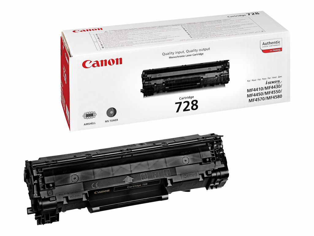 Laser cartridge Canon 728 (3500B002) Black 2100 pages OEM