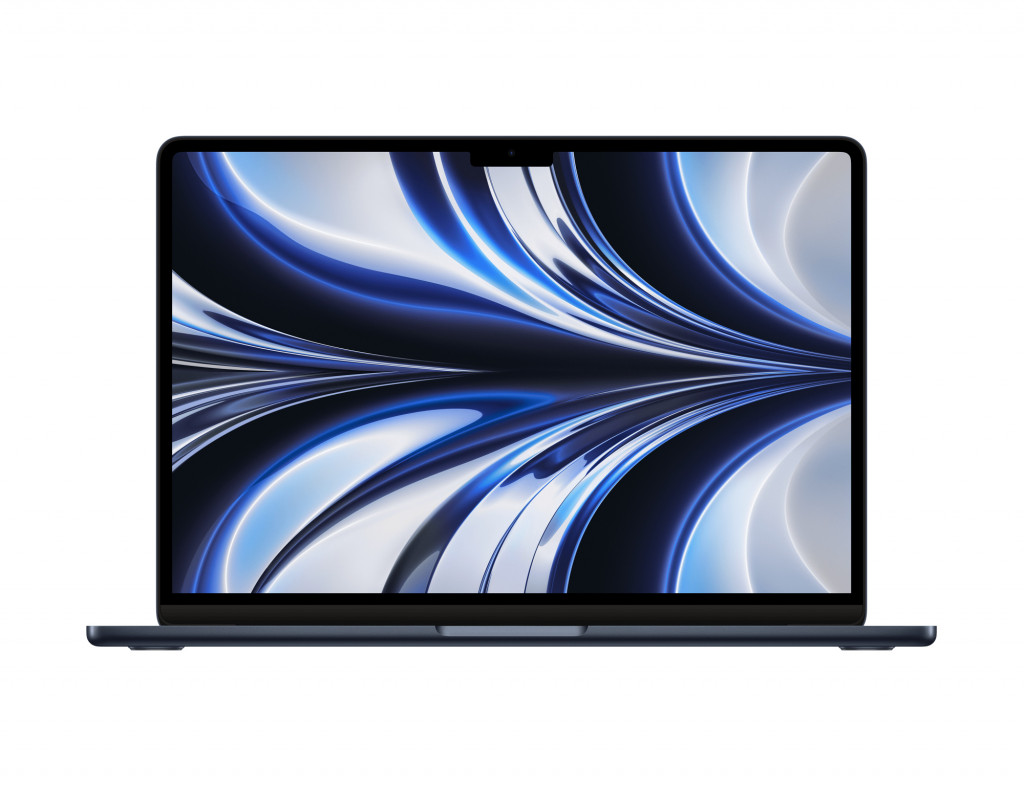 Apple | MacBook Air | Midnight | 13.6 " | IPS | 2560 x 1664 | Apple M2 | 8 GB | SSD 256 GB | Apple M2 8-core GPU | GB | Without ODD | macOS | 802.11ax | Bluetooth version 5.0 | Keyboard language English | Keyboard backlit | Warranty 12 month(s) | Battery warranty 12 month(s)
