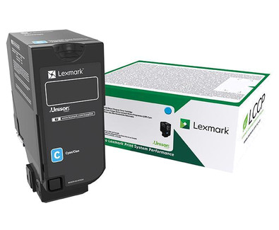 Lexmark Return Program Toner Cartridge | 75B20C0 | Toner cartridge | Cyan