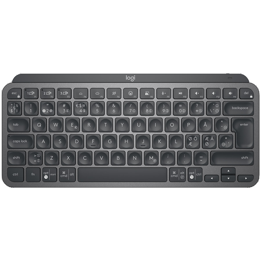 LOGITECH MX Keys Mini Bluetooth Illuminated Keyboard - GRAPHITE - NORDIC