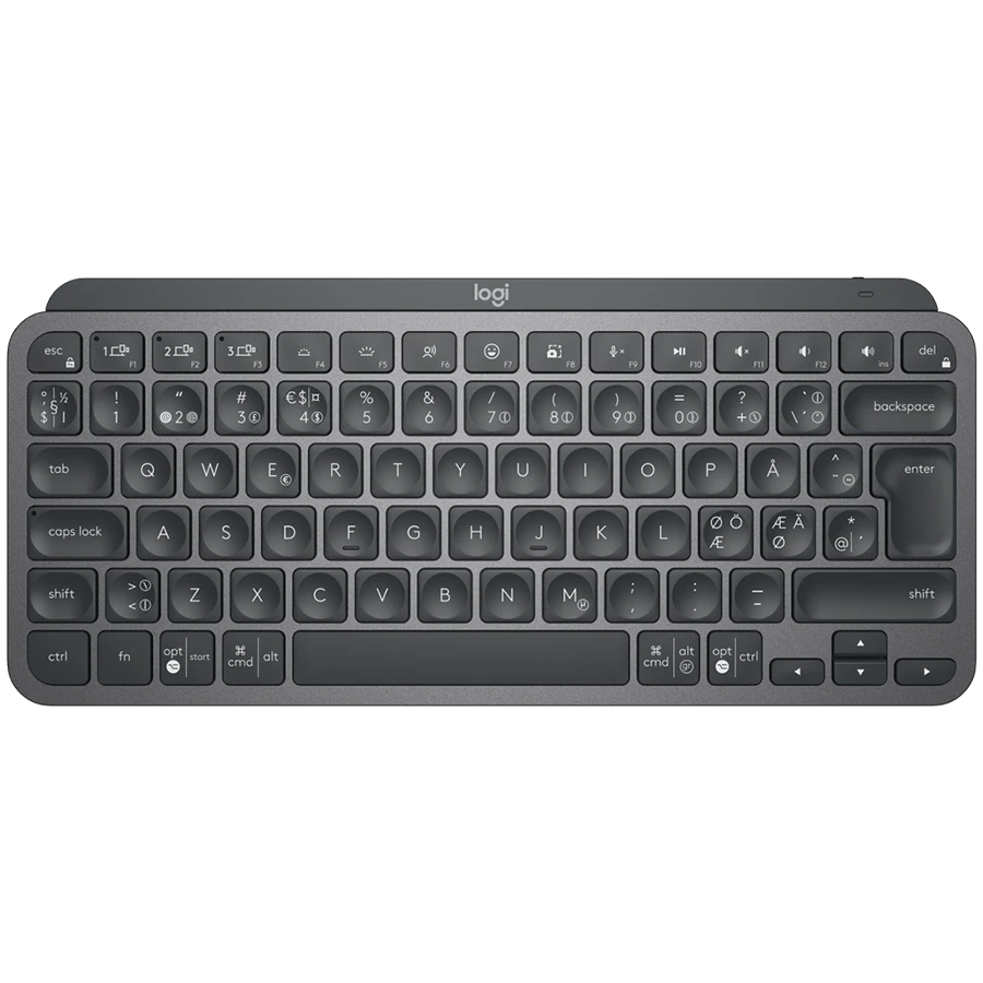 LOGITECH MX Keys Mini Bluetooth Illuminated Keyboard - GRAPHITE - NORDIC
