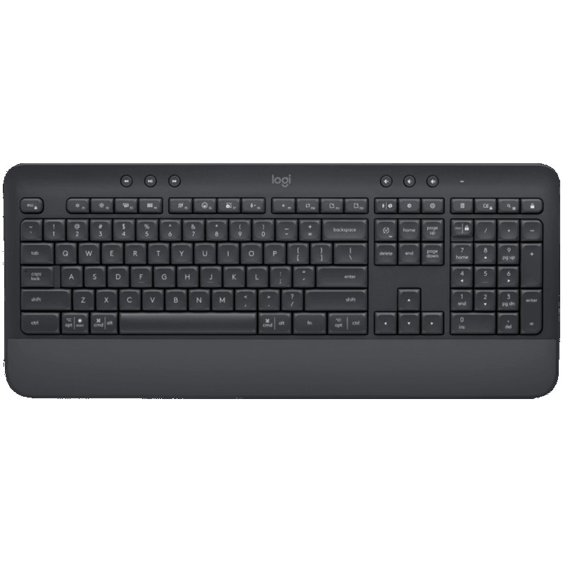 LOGITECH K650 SIGNATURE Bluetooth keyboard - GRAPHITE - US INT'L
