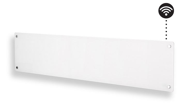 Mill Heater GL1000LWIFI3 WiFi Gen3 Panel Heater 1000 W Suitable for rooms up to 12-16 m² White IPX4