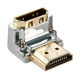 Lindy 41505 kaabli soomuutja HDMI Type A (Standard) HDMI tüüp A (Standard) Metallik