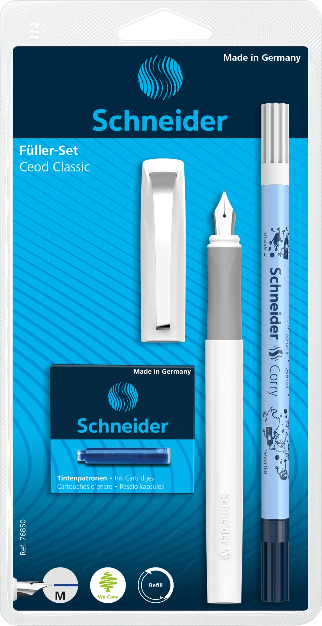 Sulepeakomplekt Ceod Classic valge Blister