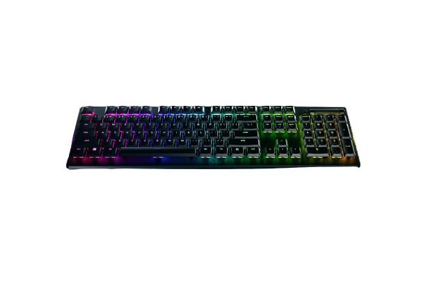 Razer | Gaming Keyboard | Deathstalker V2 Pro | Gaming Keyboard | RGB LED light | US | Wireless | Black | Bluetooth | Numeric keypad | Optical Switches (Linear) | Wireless connection