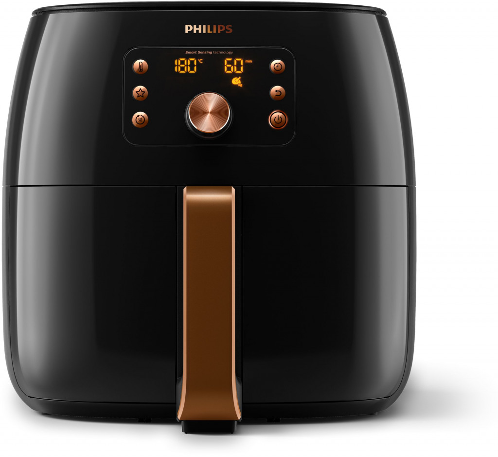 Philips | HD9867/90 | Premium Airfryer XXL | Power 2225 W | Capacity 7.3 L | Smart Sensing Technology | Black