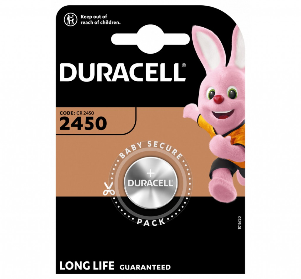 Duracell | CR2450 | mAh | Lithium | 1 pc(s) | DL2450 BL1