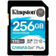 Kingston Technology Canvas Go! Plus 256 GB SD UHS-I Klass 10