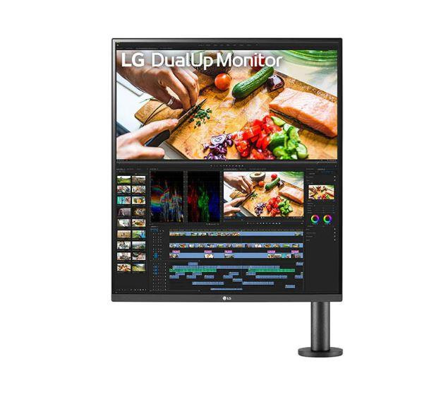 LG 28MQ780-B PC lamekuvar 70,1 cm (27.6") 2560 x 2880 pikslit Quad HD LCD Must