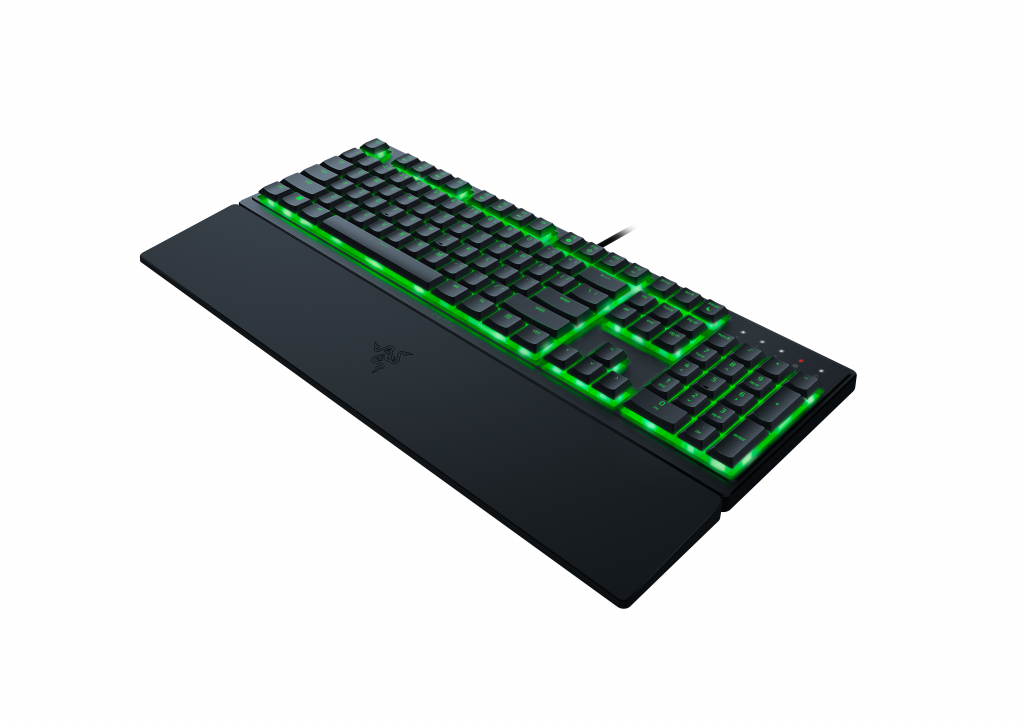 Razer | Gaming Keyboard | Ornata V3 X | Gaming keyboard | RGB LED light | US | Wired | Black | Numeric keypad | Silent Membrane