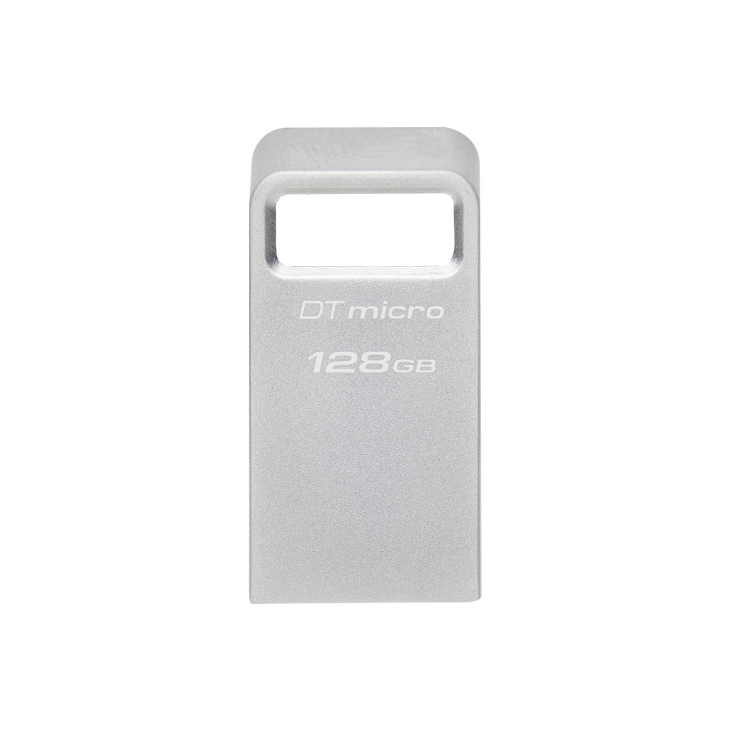 Kingston | USB 3.2 Flash Drive | DataTraveler micro | 128 GB | USB 3.2 | Silver