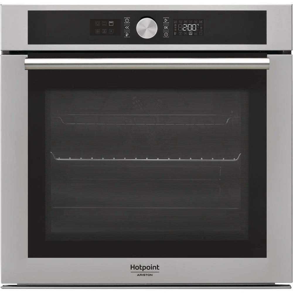 Hotpoint | FI4 854 P IX HA | Oven | 71 L | Electric | Pyrolysis | Knobs and electronic | Yes | Height 59.5 cm | Width 59.5 cm | Stainless steel