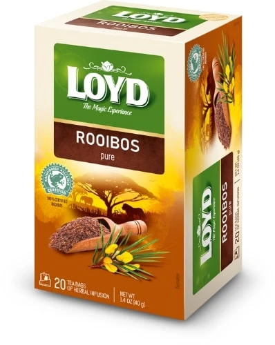Punane tee Loyd Rooibos Pure 20 x 2g