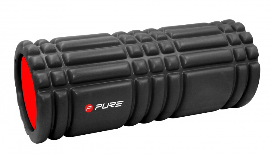 Pure2Improve | Ribbed Training Roller | Black