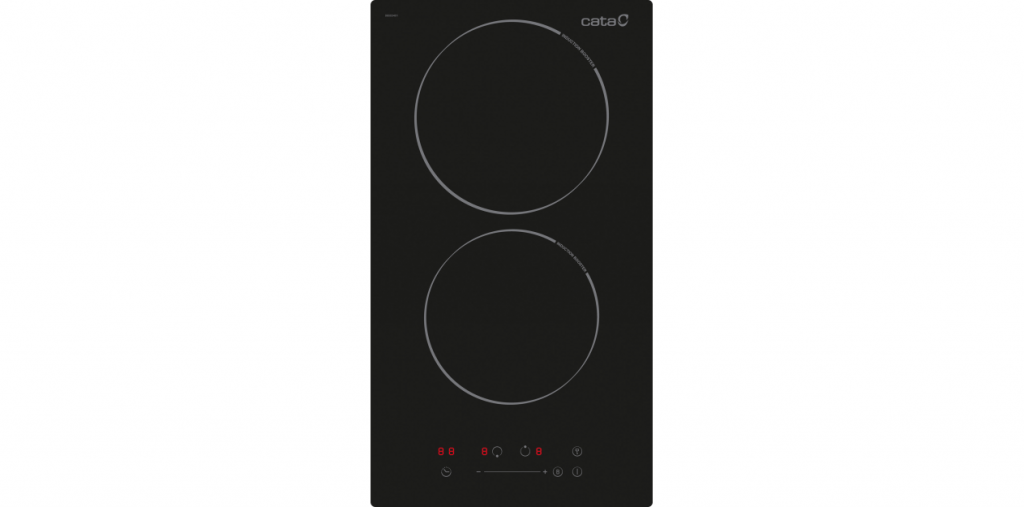 CATA Hob ISB 3102 Induction, Number of burners/cooking zones 2, Touch control, Timer, Black