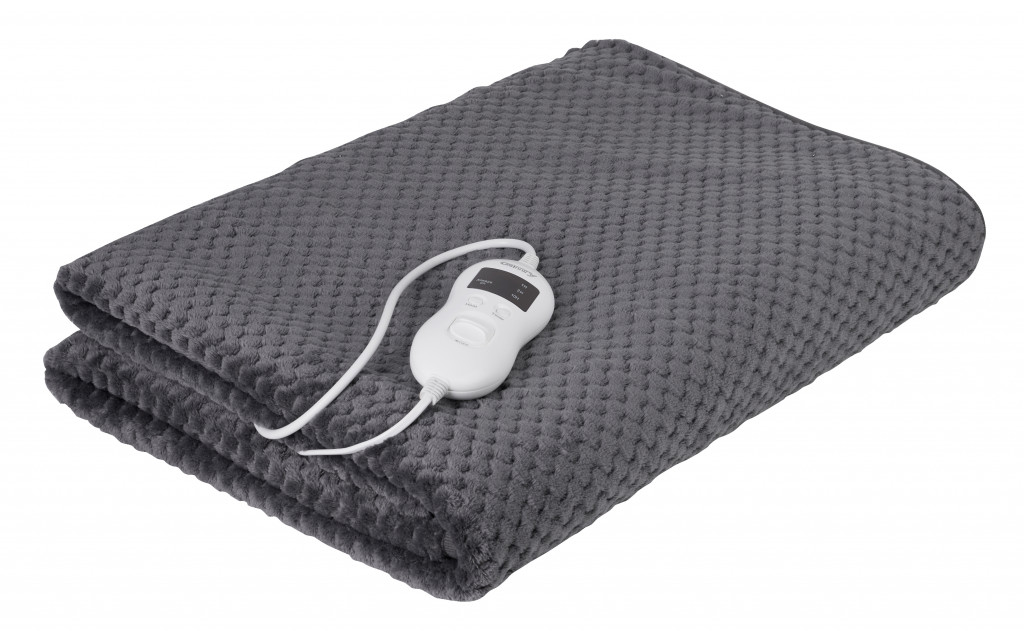 Camry | Electirc Heating Blanket with Timer | CR 7416 | Number of heating levels 5 | Number of persons 1 | Washable | Remote control | Coral Fleece/Polyester | 60 W