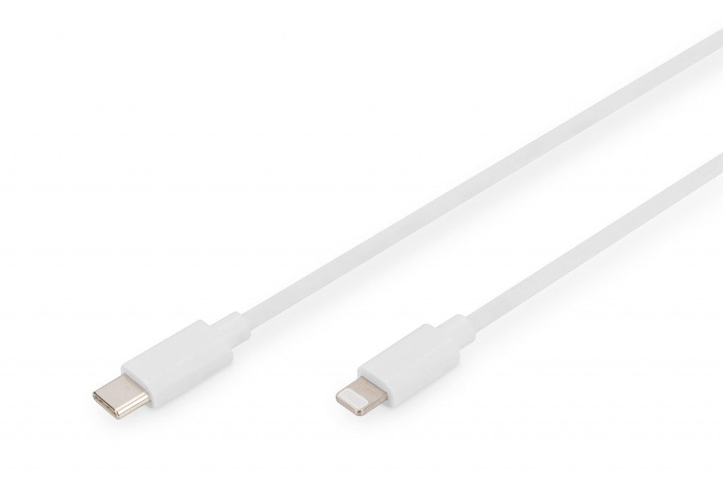 Digitus | DB-600109-020-W | USB-C to Lightning Apple Lightning 8-pin | USB C