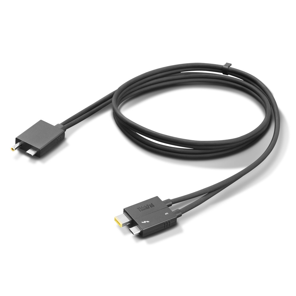 Lenovo | ThinkPad Thunderbolt 4 WorkStation Dock Split Cable | 4X91K16970 | Thunderbolt 4