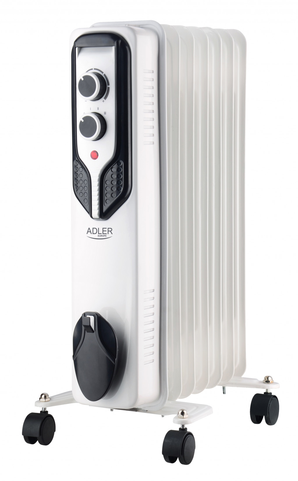 Adler | Oil-Filled Radiator | AD 7815 | Oil Filled Radiator | 1500 W | Number of power levels 3 | White