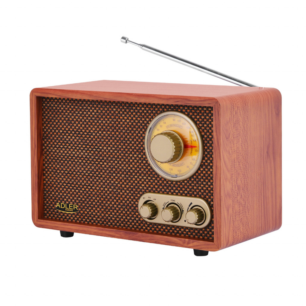 Adler | Retro Radio | AD 1171 | 10 W | Brown