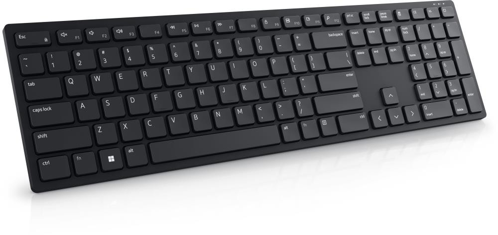 DELL KB500 klaviatuur Kontor Raadioside QWERTY US rahvusvaheline Must