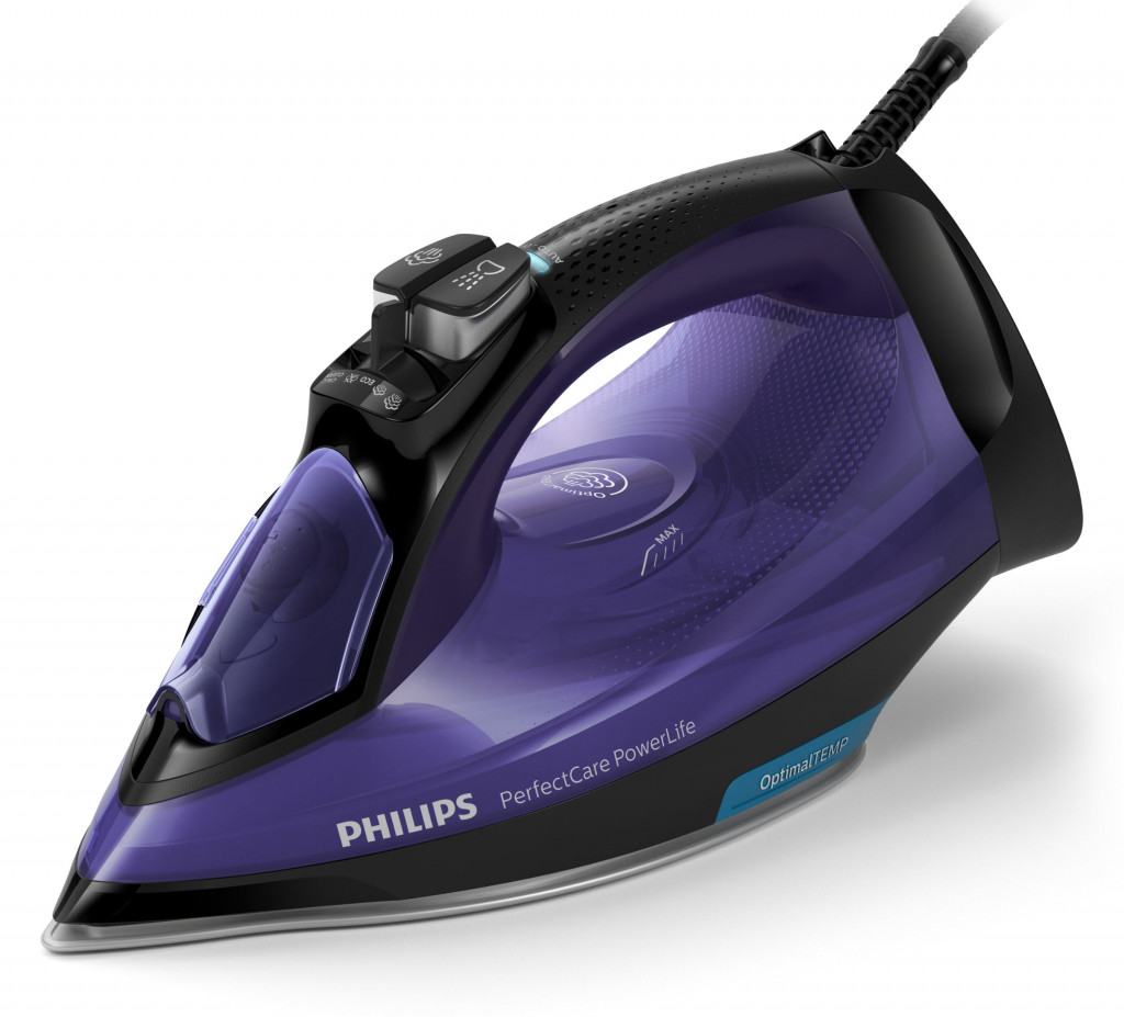 Philips | GC3925/30 | Steam Iron | 2500 W | Water tank capacity 300 ml | Continuous steam 45 g/min | Steam boost performance  g/min | Purple