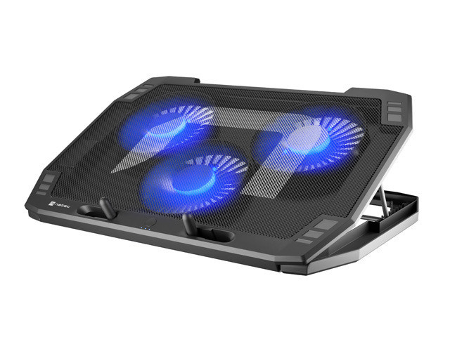 Natec | Laptop Cooling Pad | ORIOLE | Black | 270 x 400 x 25 mm | 740 g