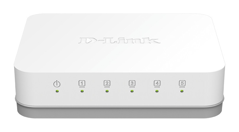 D-Link GO-SW-5GE võrgulüliti Gigabit Ethernet (10/100/1000) Must