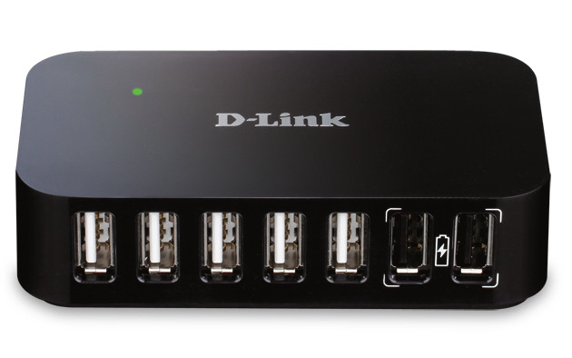 D-Link 7-Port USB 2.0 Hub DUB-H7/E