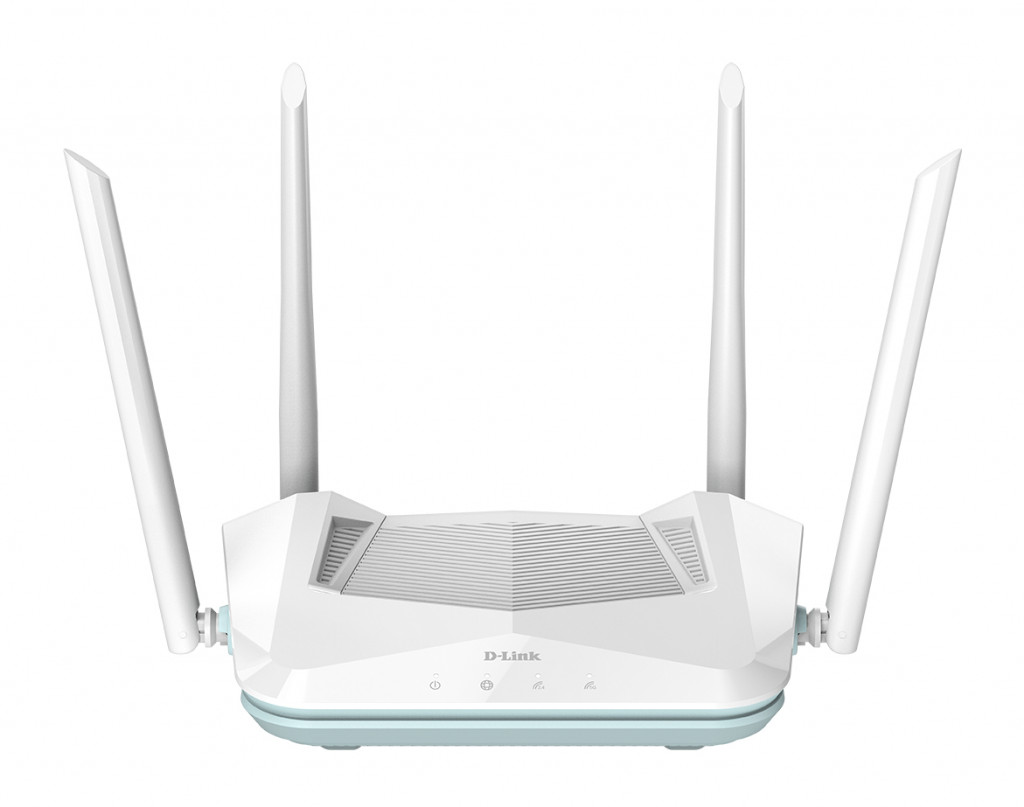 D-Link | AX1500 Smart Router | R15 | 802.11ax | 1200+300  Mbit/s | 10/100/1000 Mbit/s | Ethernet LAN (RJ-45) ports 3 | Mesh Support Yes | MU-MiMO Yes | No mobile broadband | Antenna type 4xExternal