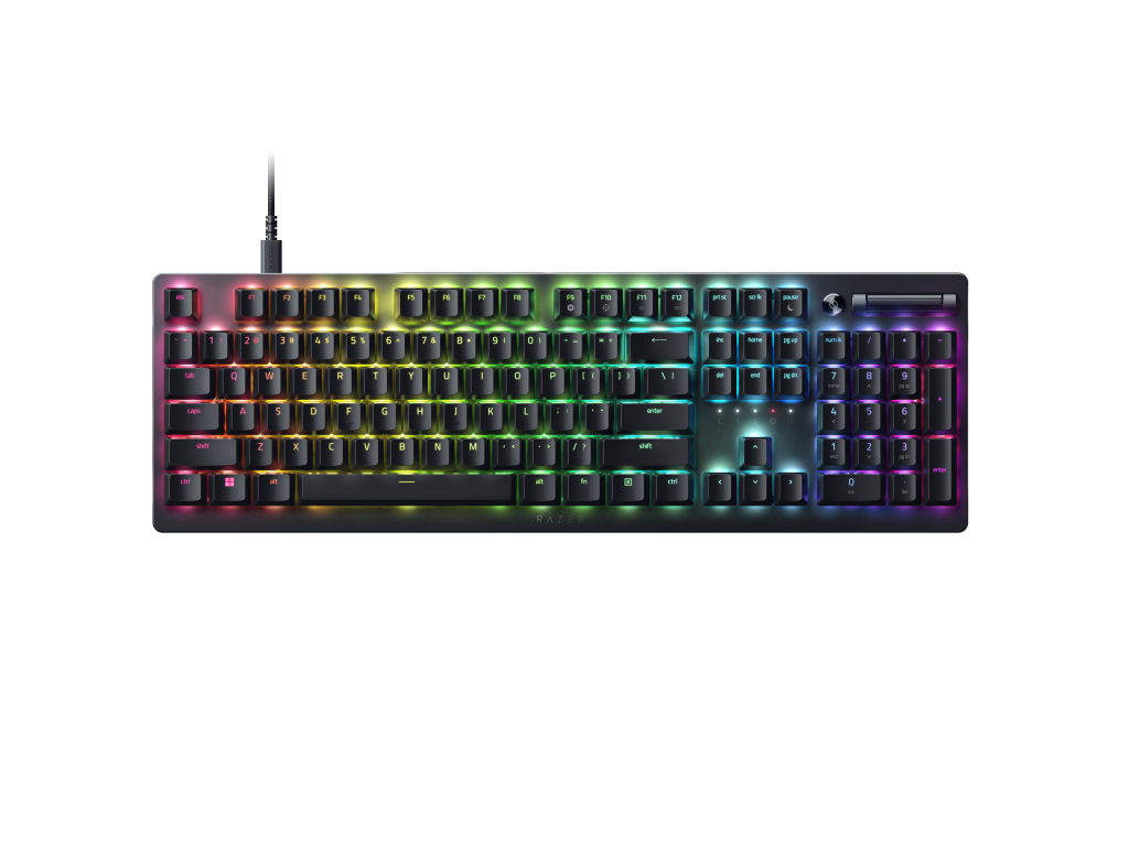 Razer | Deathstalker V2 | Gaming Keyboard | RGB LED light | RU | Black | Wired | Linear Optical Switch
