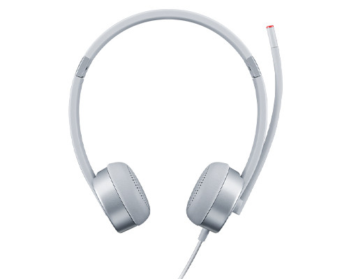 Lenovo 100 Stereo Analogue Headset Kõrvaklapp Kontor/kõnekeskus Hõbe