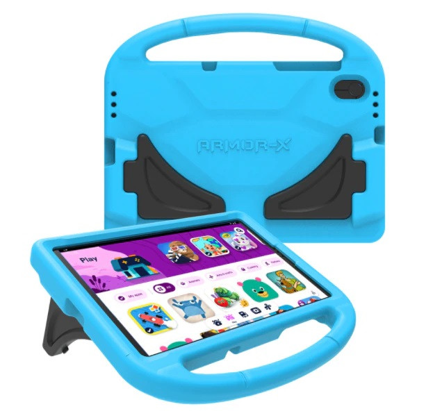 Lenovo Accessories Ultra Shockproof Kid Case With Kickstand and Handle Folio Case Blue