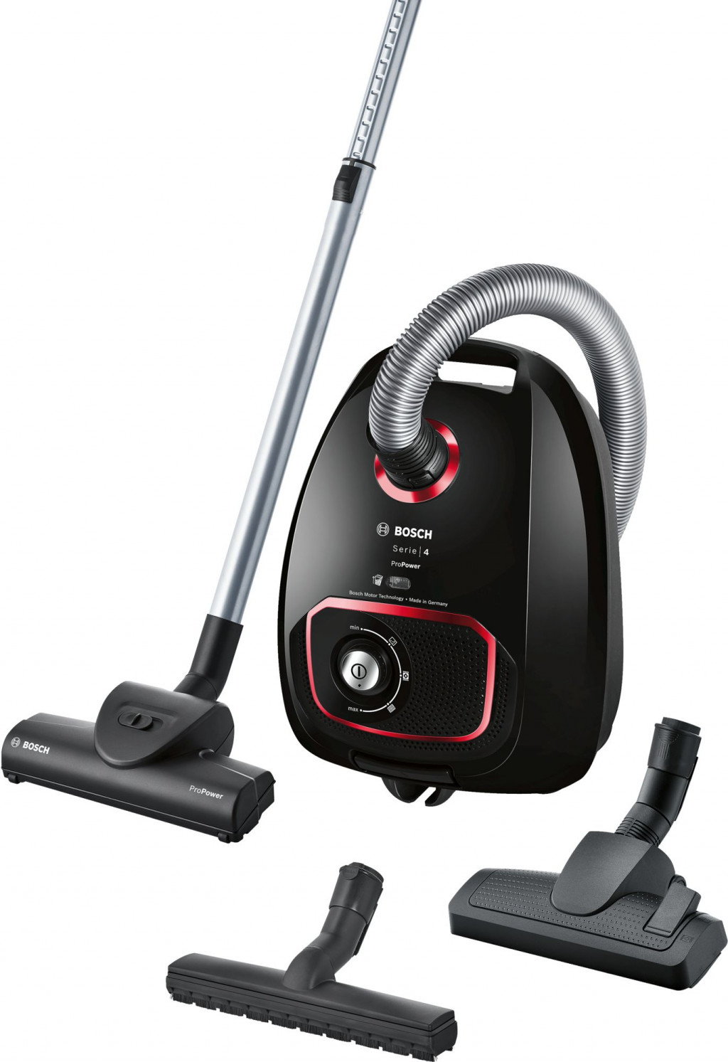 Bosch | Vacuum cleaner | BGLS4POW2 ProPower | Bagged | Power 850 W | Dust capacity 4 L | Black