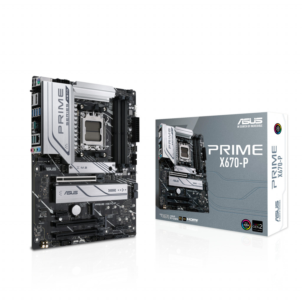 ASUS PRIME X670-P AMD X670 Protsessoripesa AM5 ATX