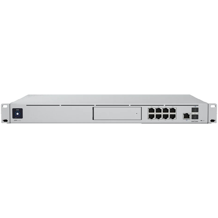 The Dream Machine Special Edition 1U Rackmount 10Gbps UniFi Multi-Application System with 3.5" HDD Expansion and 8Port PoE Switch
