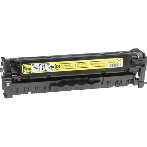 HP CC532A/CE412A/CF382A Analoog Kollane tahmakassett 1 tk