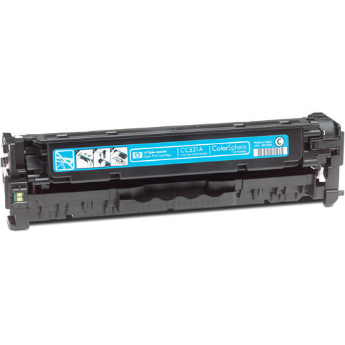 HP CC531A/CE411A/CF381A Analoog Sinine tahmakassett 1 tk