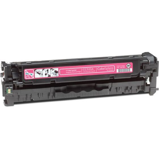 HP CC533A/CE413A/CF383A Analoog Magenta tahmakassett 1 tk