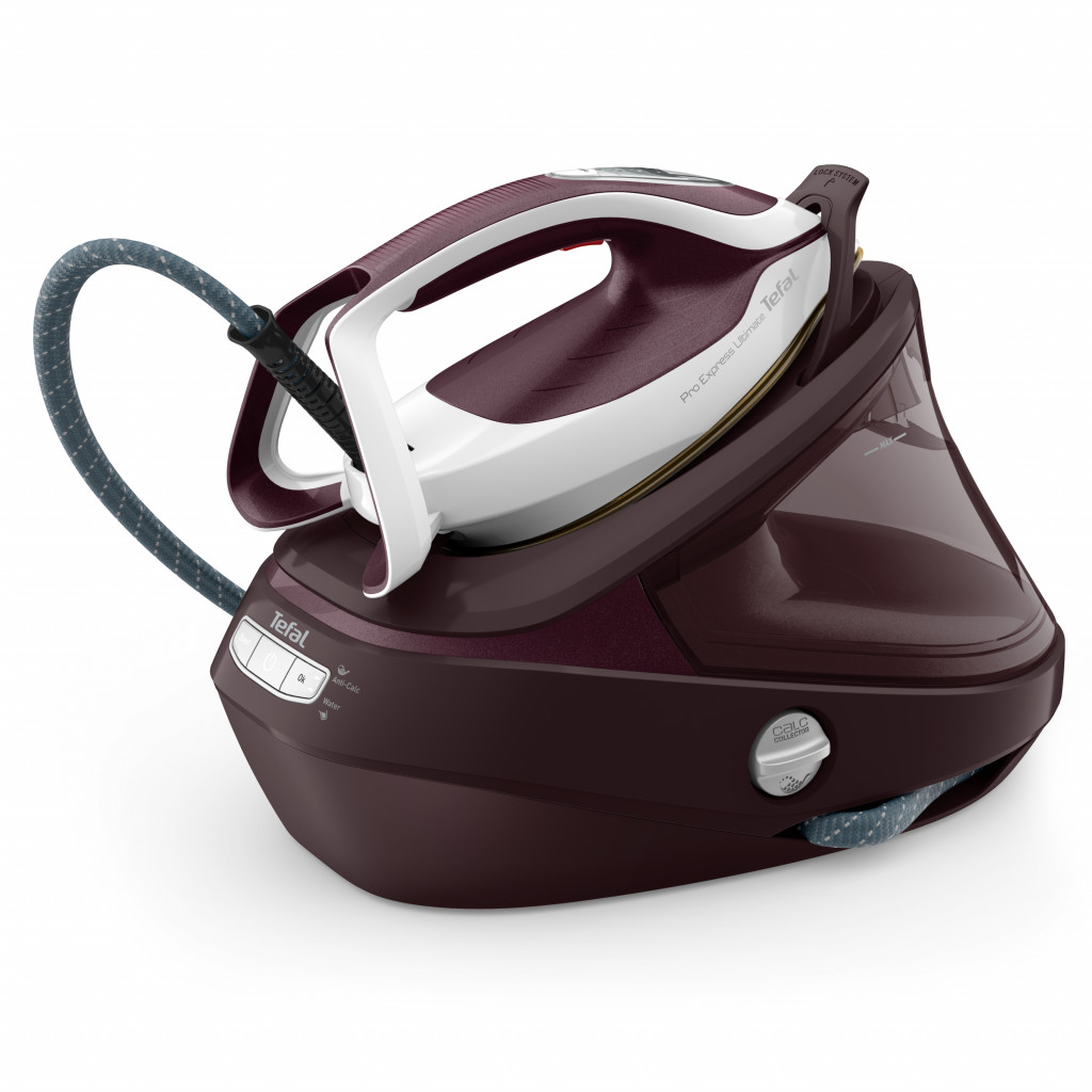 Tefal Pro Express Ultimate II GV9721 1,2 l Durilium AirGlide Autoclean soleplate Punane, Valge