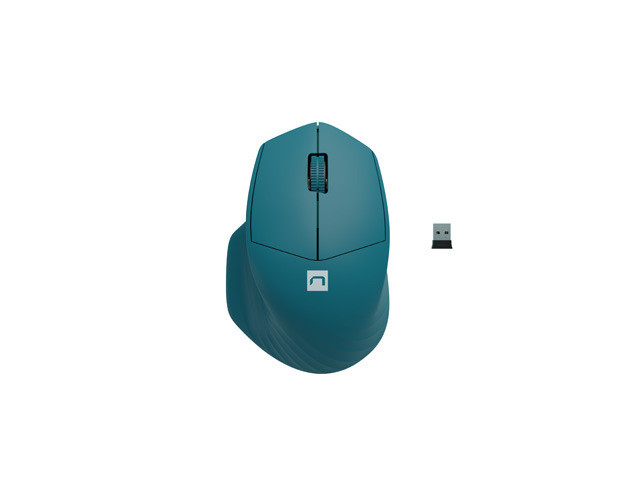 Natec | Mouse | Siskin 2 | Wireless | USB Type-A | Blue