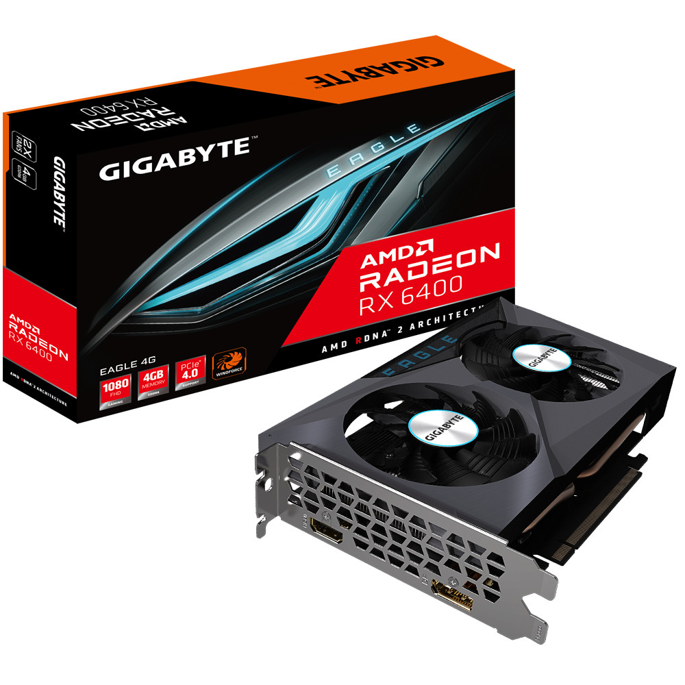 GIGABYTE Radeon RX 6400 EAGLE 4GB