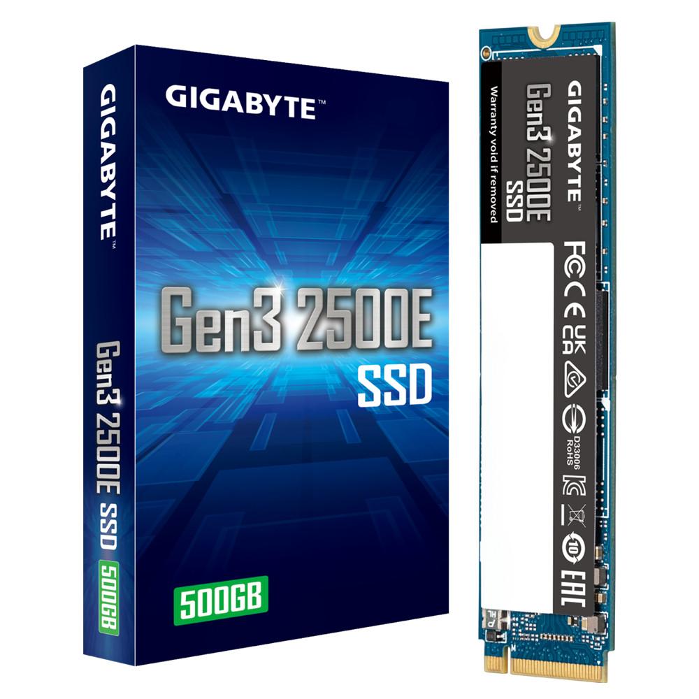 GIGABYTE Gen3 2500E SSD 500GB