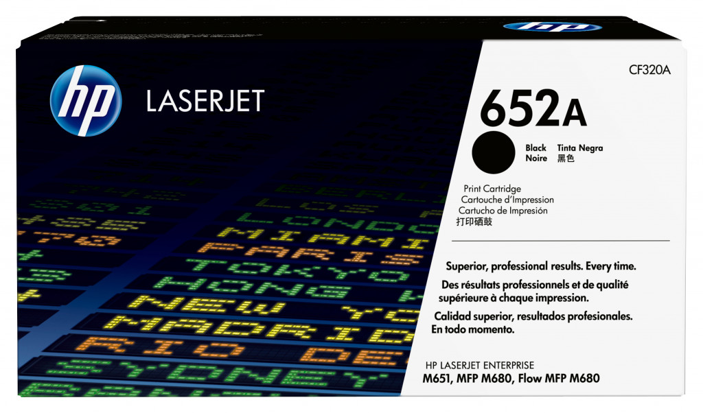 HP 652A Black Toner