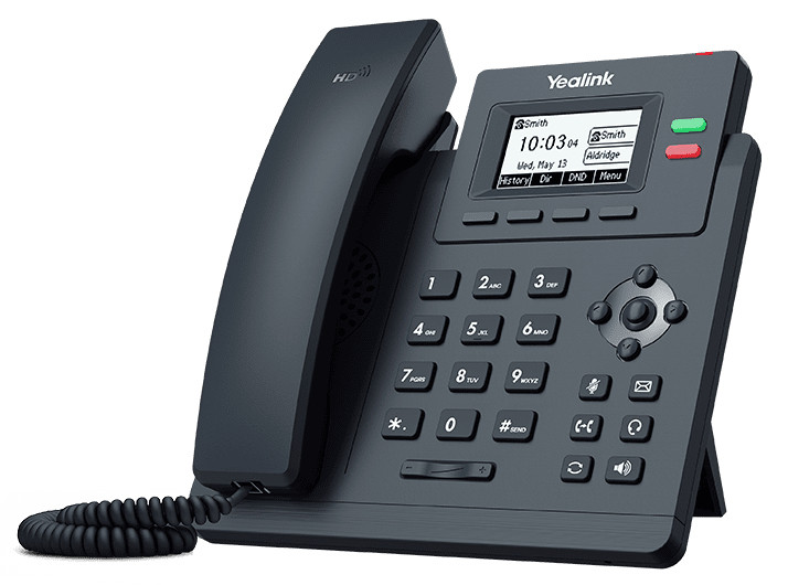 Yealink SIP-T31G IP-telefon Hall 2 joont LCD